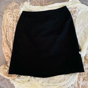 Black pencil skirt